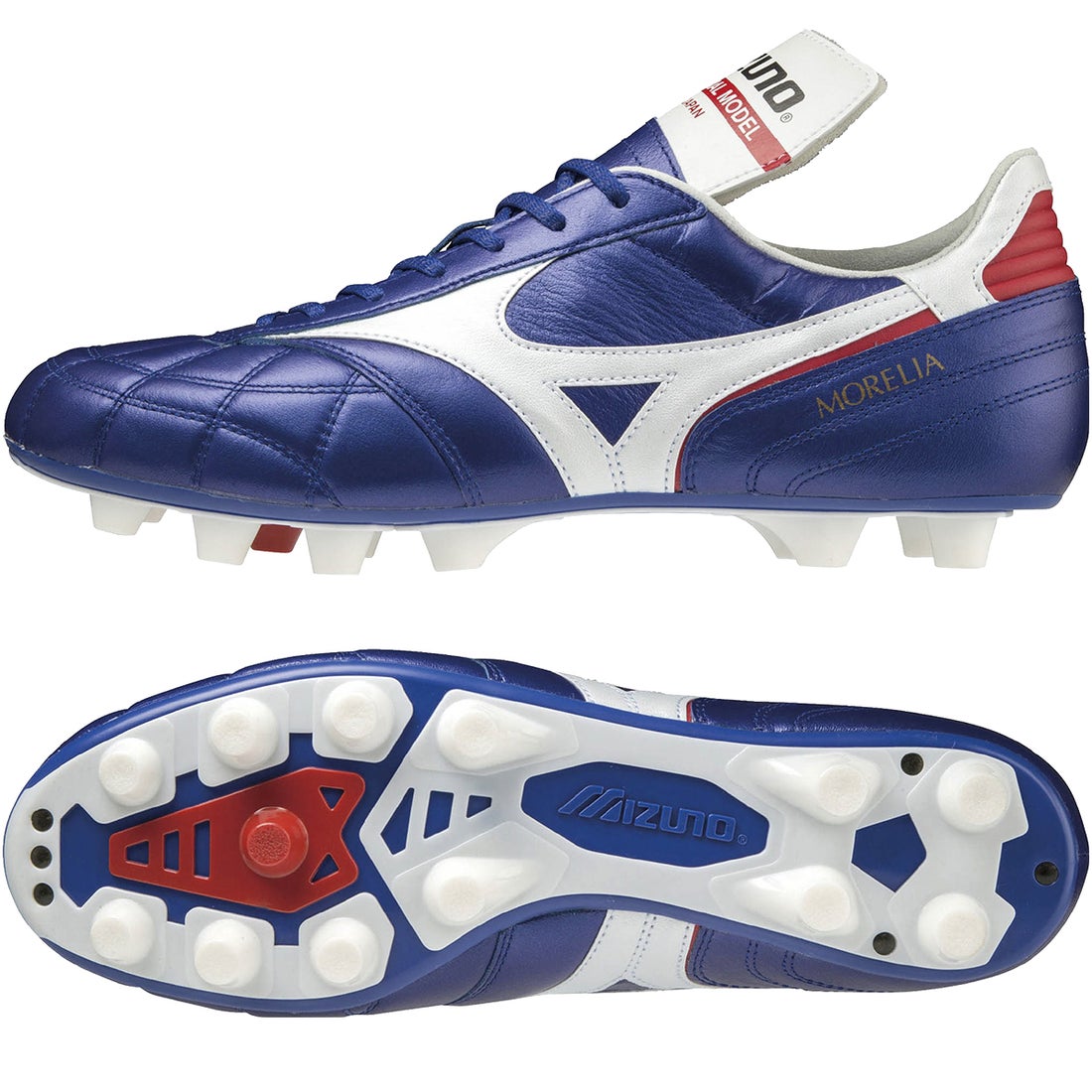MIZUNO ミズノ THE MORELIA M8 JAPAN(ブルー×ホワイト) P1GA228801