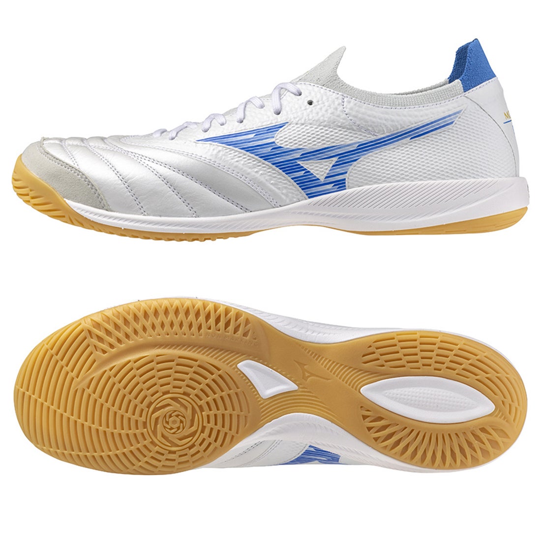 MIZUNO ミズノ モレリア NEO SALA β JAPAN IN(ホワイト×ブルー