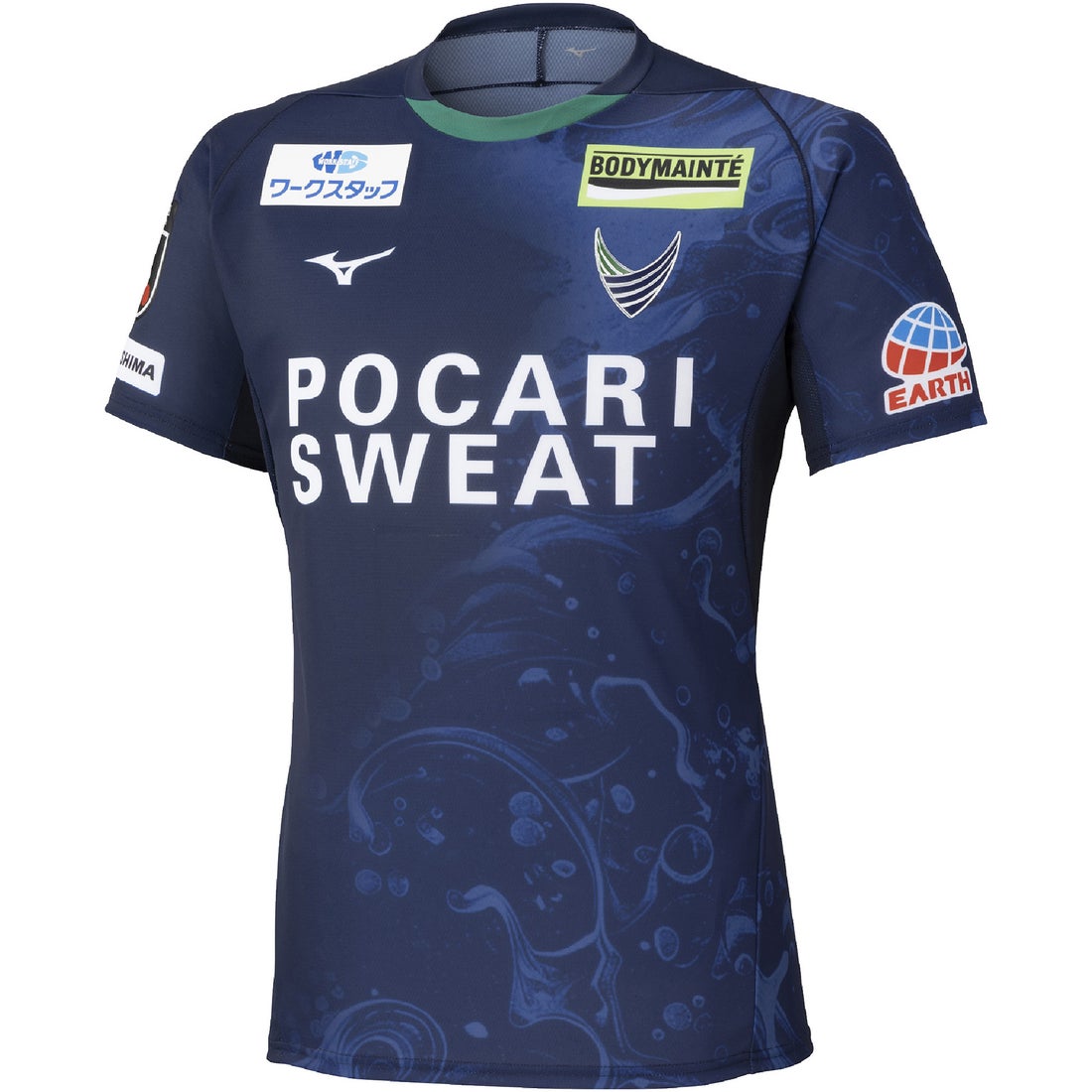 MIZUNO 徳島ヴォルティス 2025 ユニフォーム ホーム 半袖