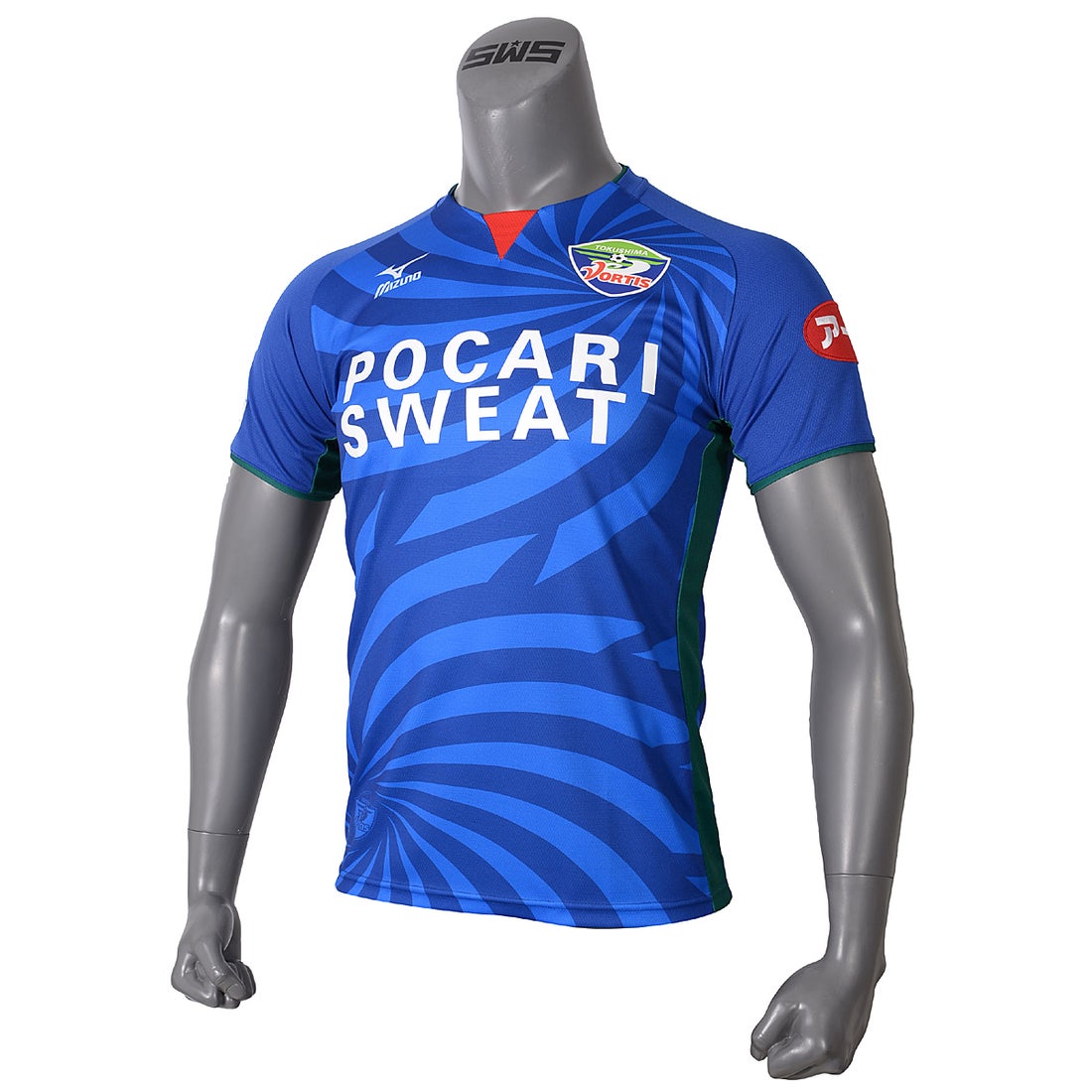 MIZUNO 徳島ヴォルティス 2017 ユニフォーム ホーム 半袖