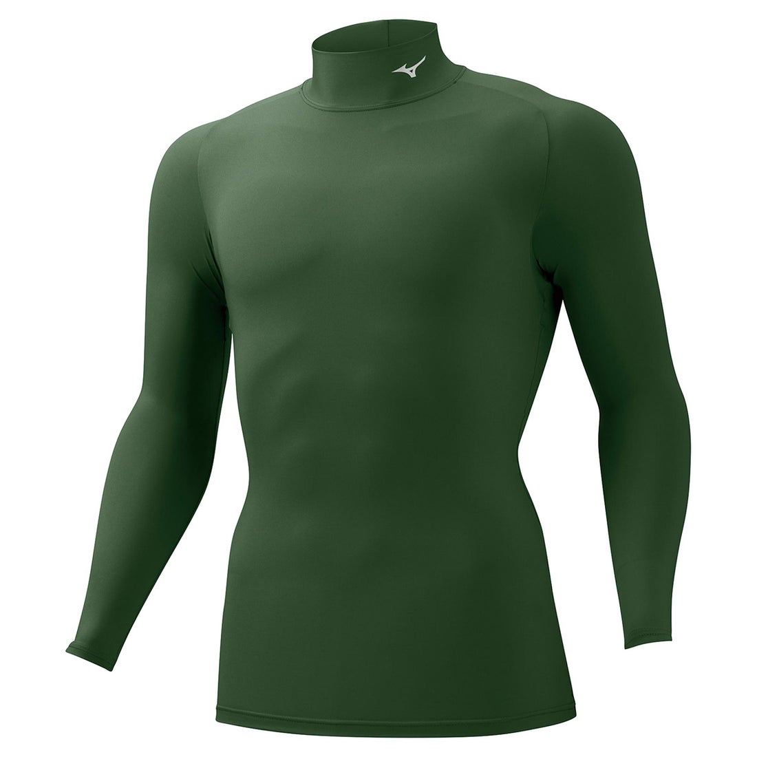MIZUNO ミズノ バイオギアシャツ ハイネック 長袖(グリーン