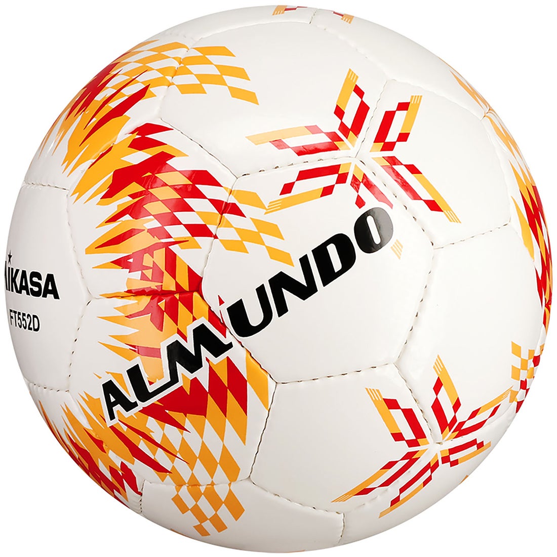 MIKASA ミカサ サッカーボール ALMUNDO 検定球5号 手縫い(レッド