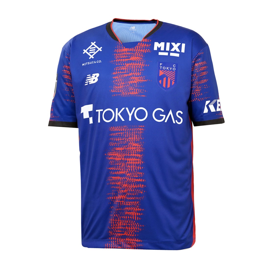 New Balance FC東京 2025 ユニフォーム ホーム 半袖 レプリカ #33.俵