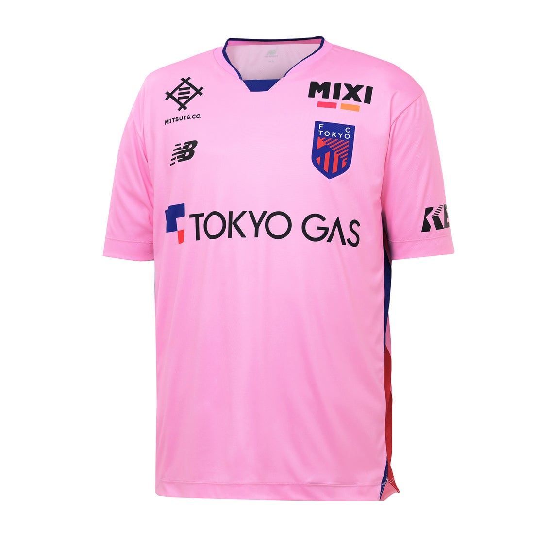 New Balance FC東京 2025 GKユニフォーム 半袖 レプリカ(ピンク) #41
