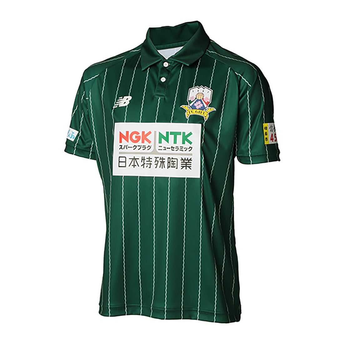 New Balance FC岐阜 2017 ユニフォーム ホーム 半袖 レプリカ JMTF7910