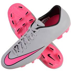 NIKE ナイキ マーキュリアル ビクトリー V HG-V(グレー×ピンク) 651645