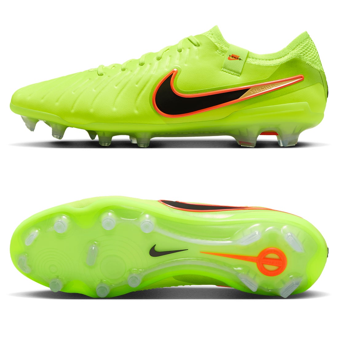 NIKE ナイキ ティエンポ レジェンド 10 エリート FG(イエロー×ブラック