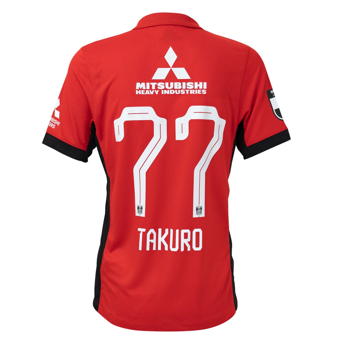 NIKE 浦和レッズ 2025 ユニフォーム ホーム 半袖 レプリカ #77.金子