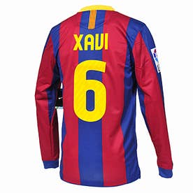 NIKE FCバルセロナ 10/11 ユニフォーム ホーム 長袖 CLファイナル