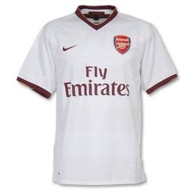 NIKE アーセナル 07/09 ユニフォーム アウェイ半袖 237867 105 代表