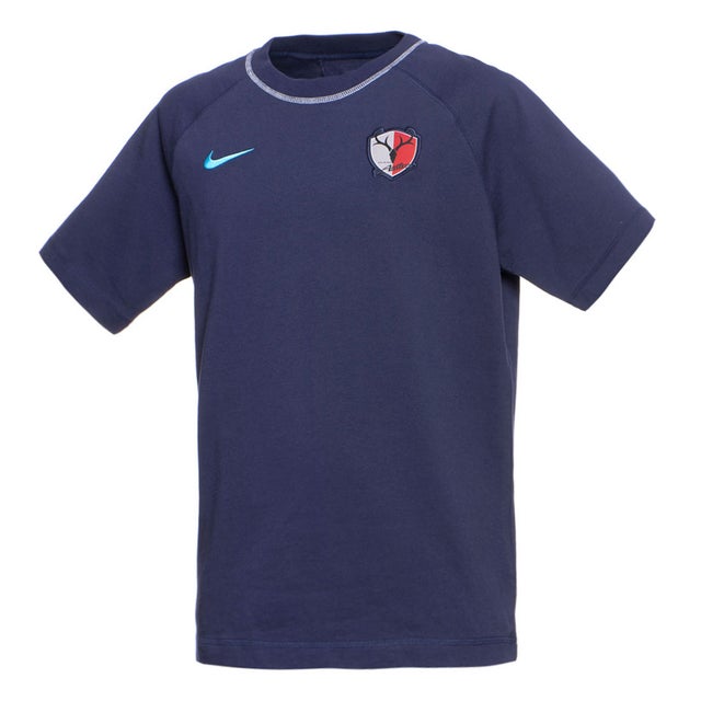 NIKE 鹿島アントラーズ 2023 プレマッチトップ 半袖(ブルー) DO8616