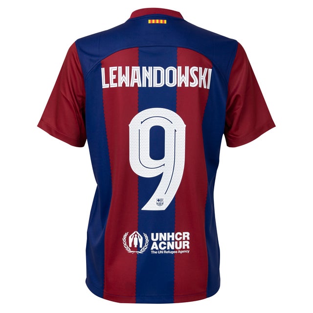 NIKE FCバルセロナ 22/23 ユニフォーム 4th 半袖 レプリカ #9.レヴァン