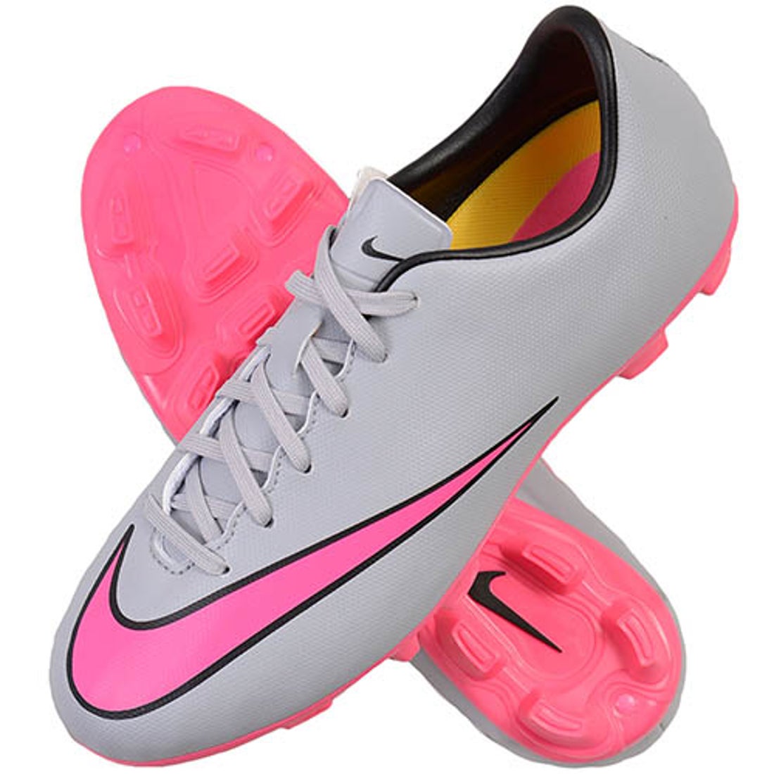 NIKE ナイキ マーキュリアル ビクトリー V HG-V ジュニア(グレー