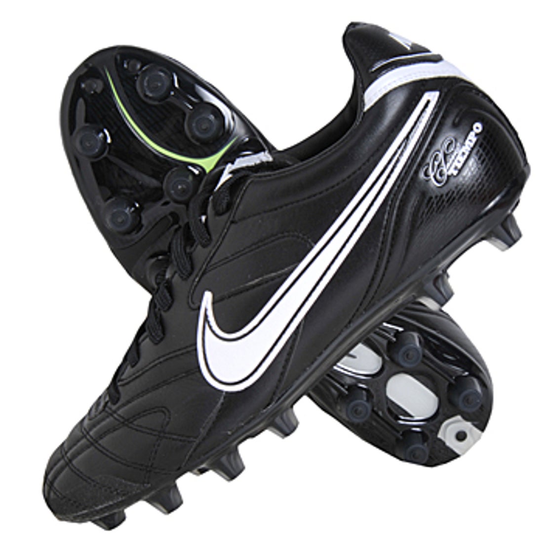 NIKE ナイキ ティエンポクラシック HG-E AF(ブラック×ホワイト) 366214