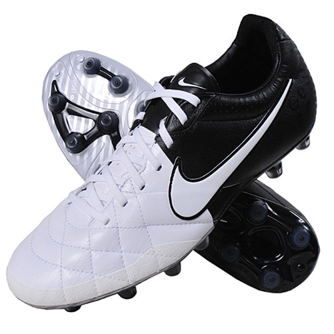 NIKE ナイキ ティエンポ レジェンド IV HG-EAF(ホワイト×ブラック