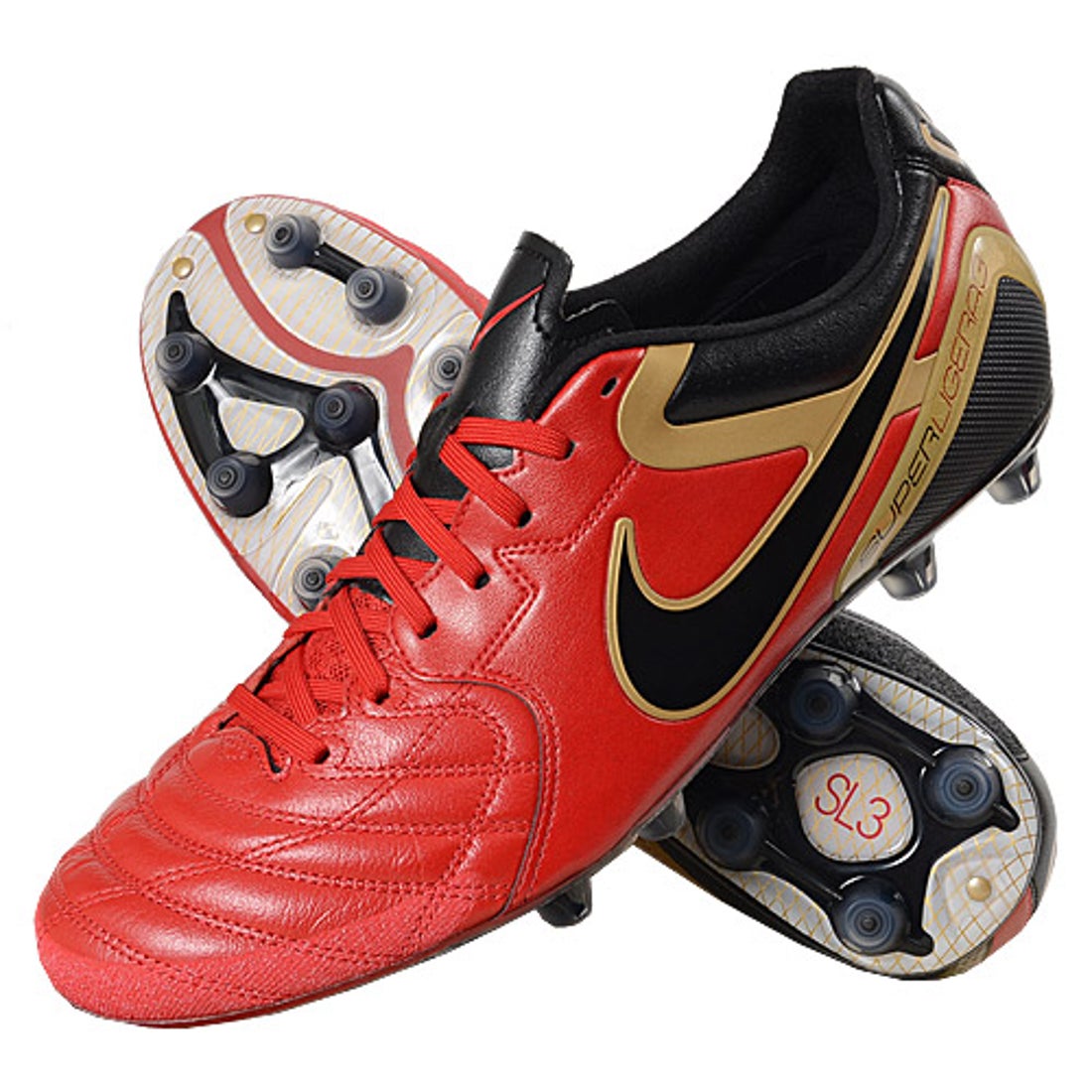 NIKE ナイキ ティエンポ スーパーリゲラ III HGE AF(レッド×ブラック