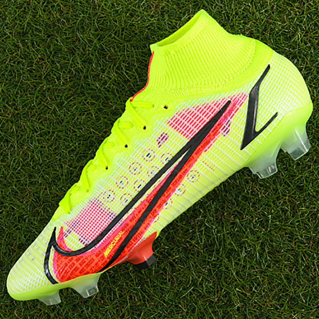 NIKE ナイキ スーパーフライ 8 エリート FG(イエロー×レッド) CV0958