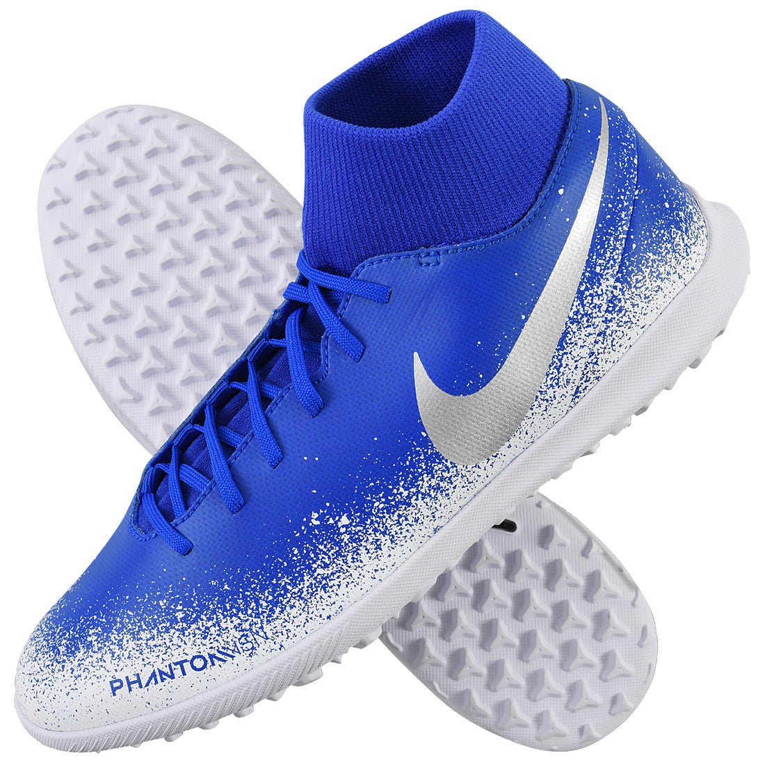 NIKE ナイキ ファントム ビジョン クラブ DF TF(ホワイト×ブルー