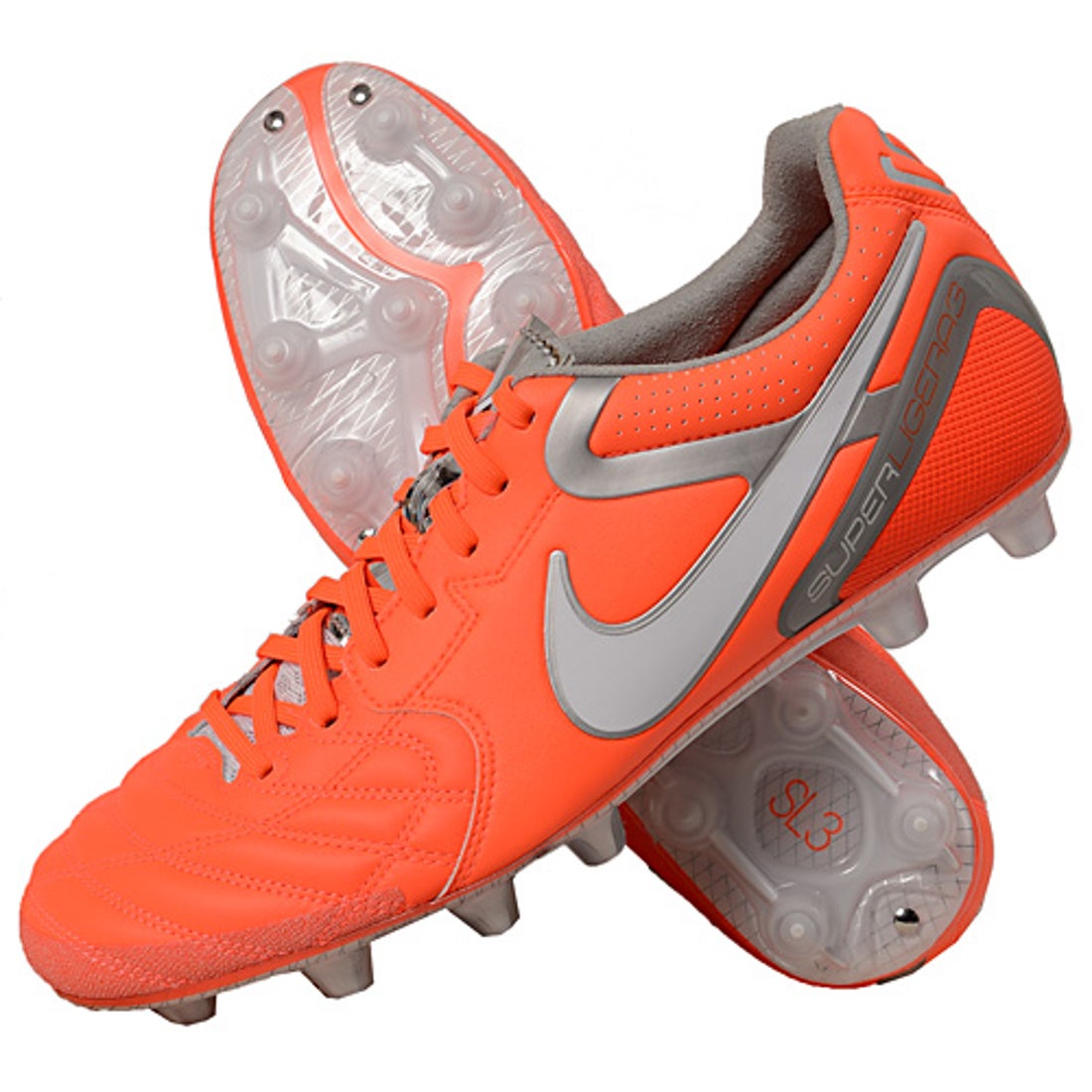 NIKE ナイキ ティエンポ スーパーリゲラ III HGE AF(オレンジ×シルバー