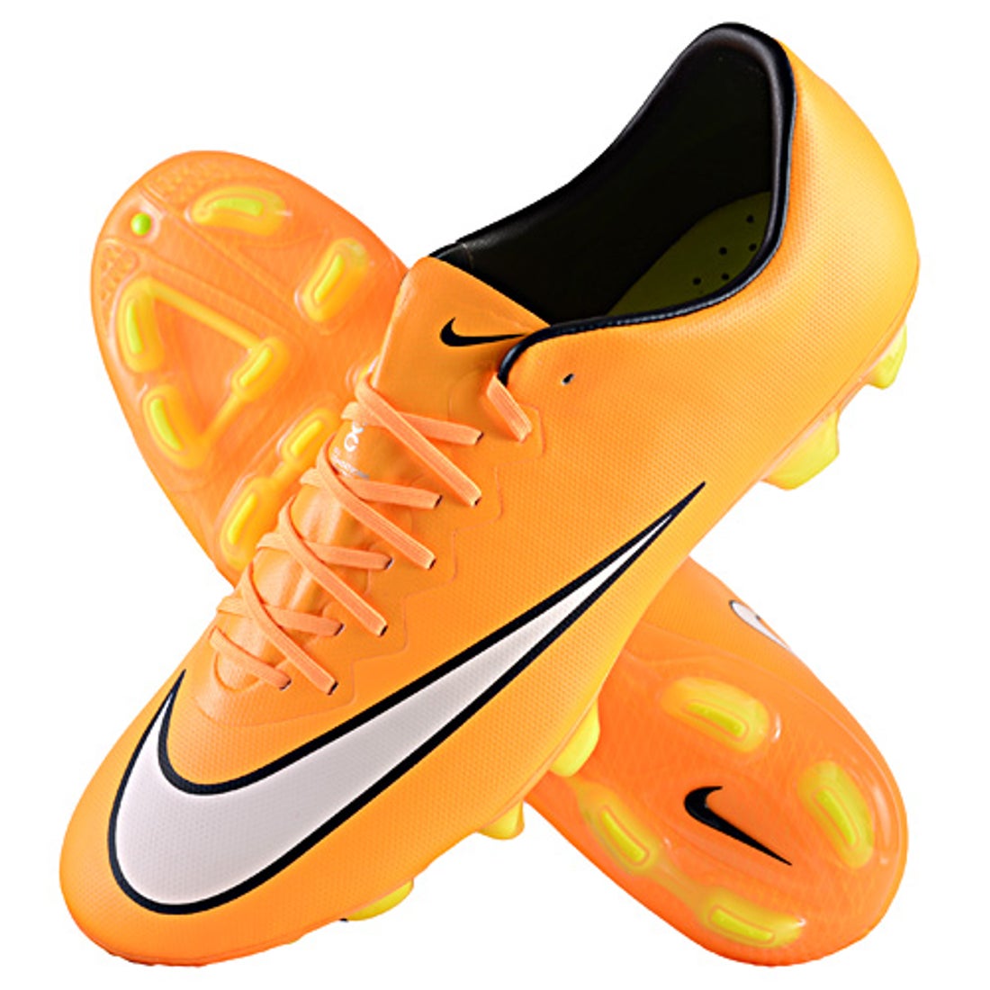 NIKE ナイキ マーキュリアル ヴェイパー X HG-V(オレンジ×ホワイト