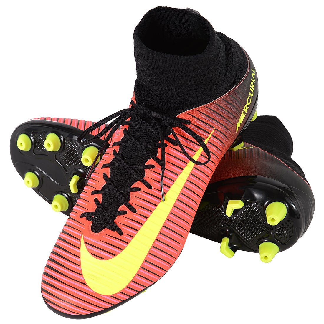 NIKE ナイキ マーキュリアルベロチ III DF AG-PRO(レッド×イエロー