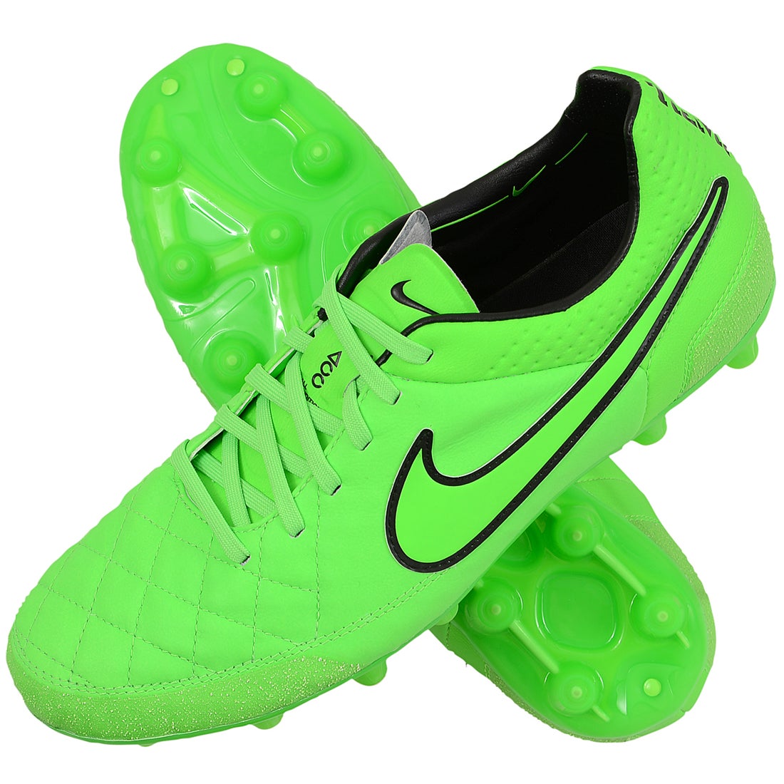 NIKE ナイキ ティエンポ レジェンド V HG-E(グリーン×ブラック) 658602