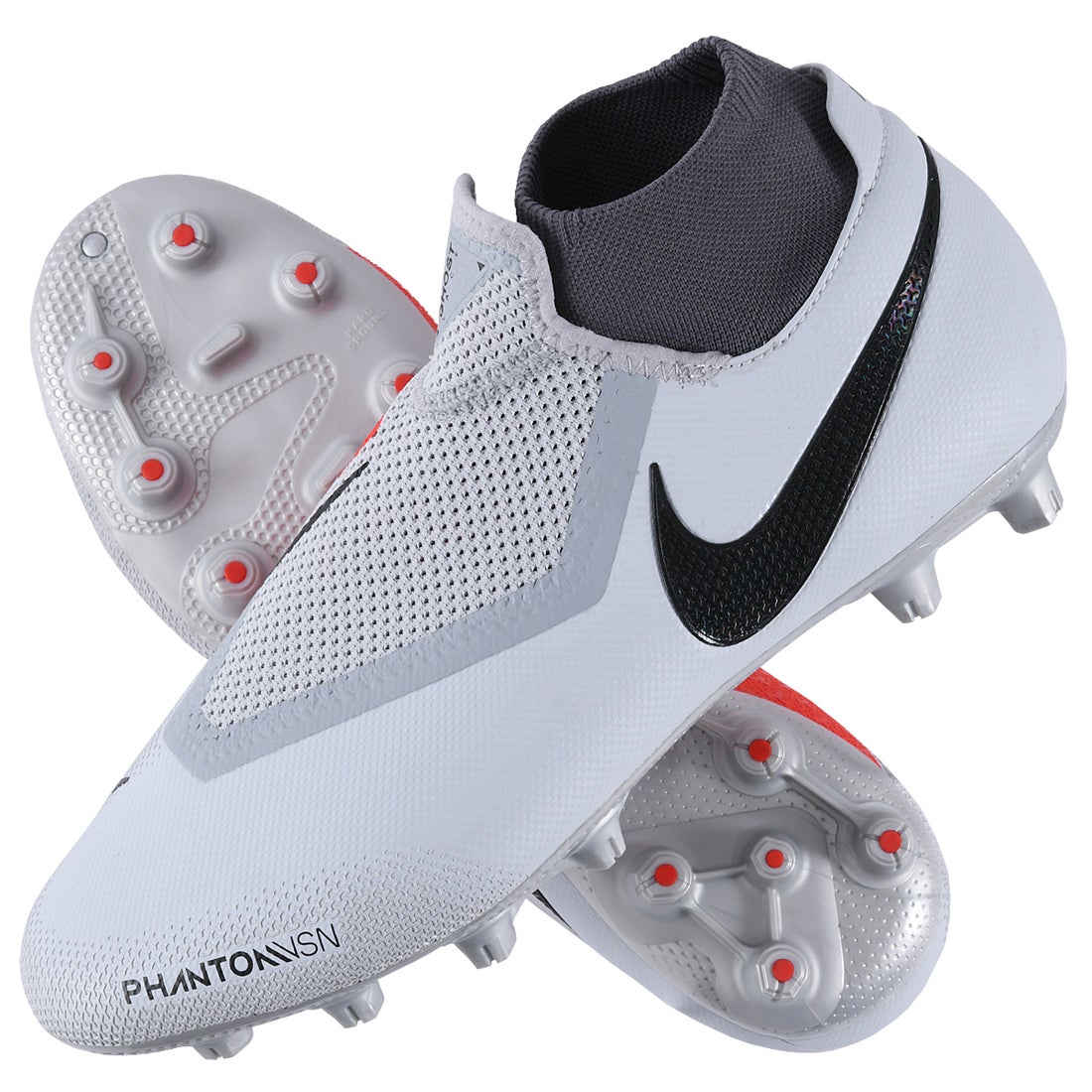 NIKE ナイキ ファントム ビジョン PRO DF HG(グレー×レッド) AQ9289