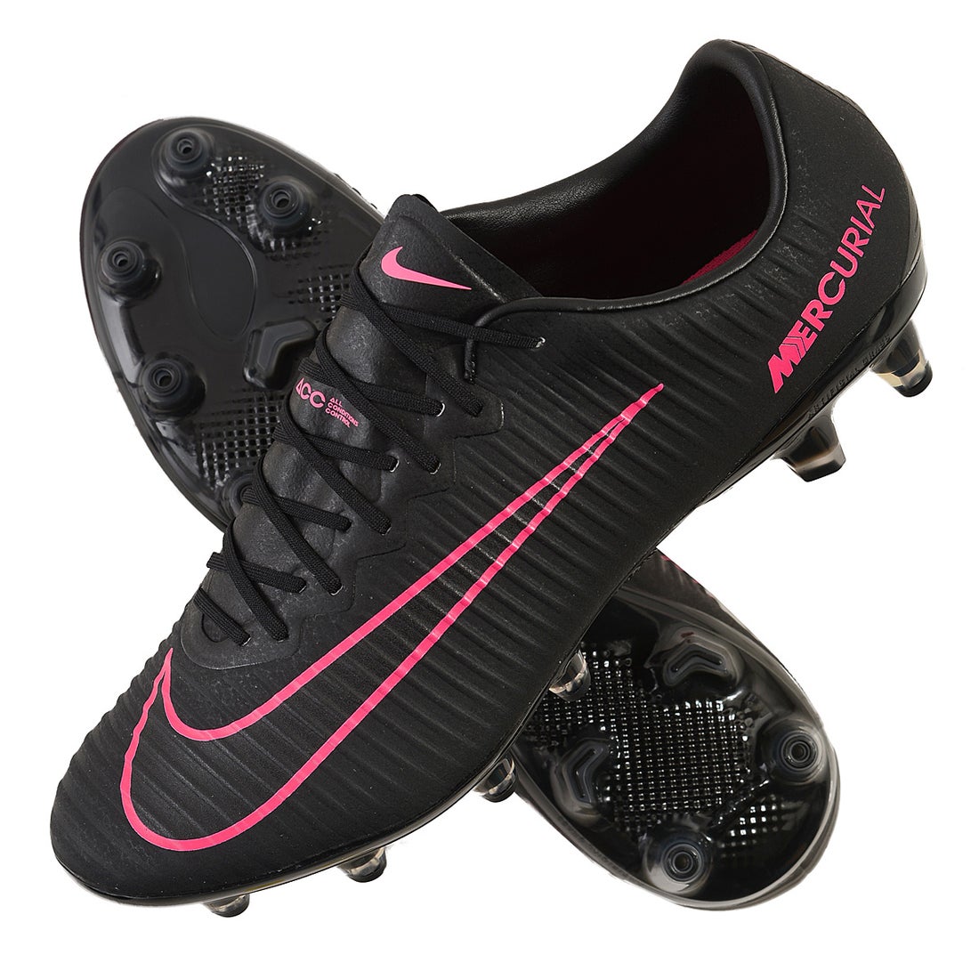 NIKE ナイキ マーキュリアルヴェイパー XI AG-PRO(ブラック×蛍光ピンク