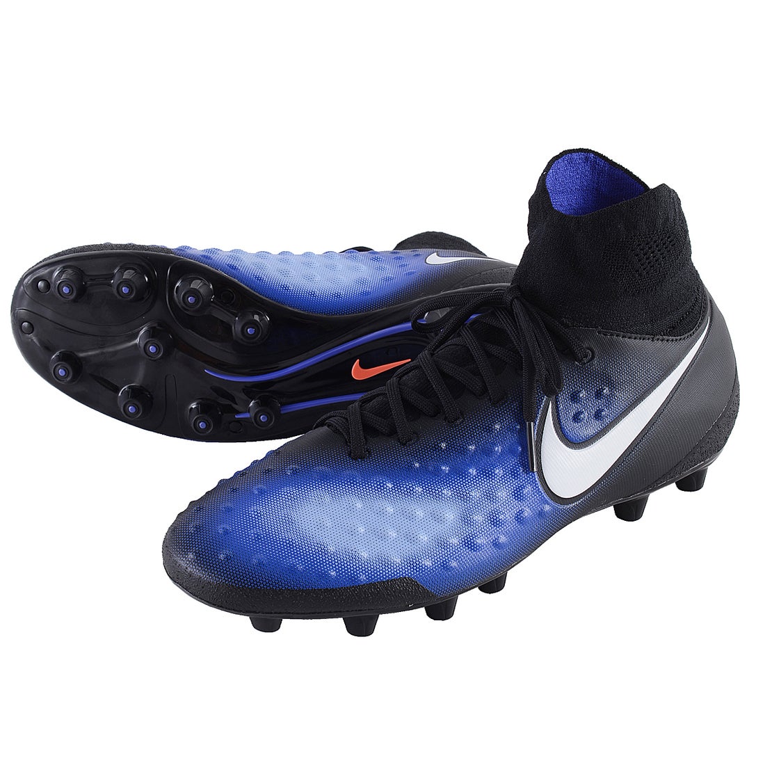 NIKE ナイキ マジスタ オーデン Ⅱ HG-E(ブラック×ブルー) 844598 018