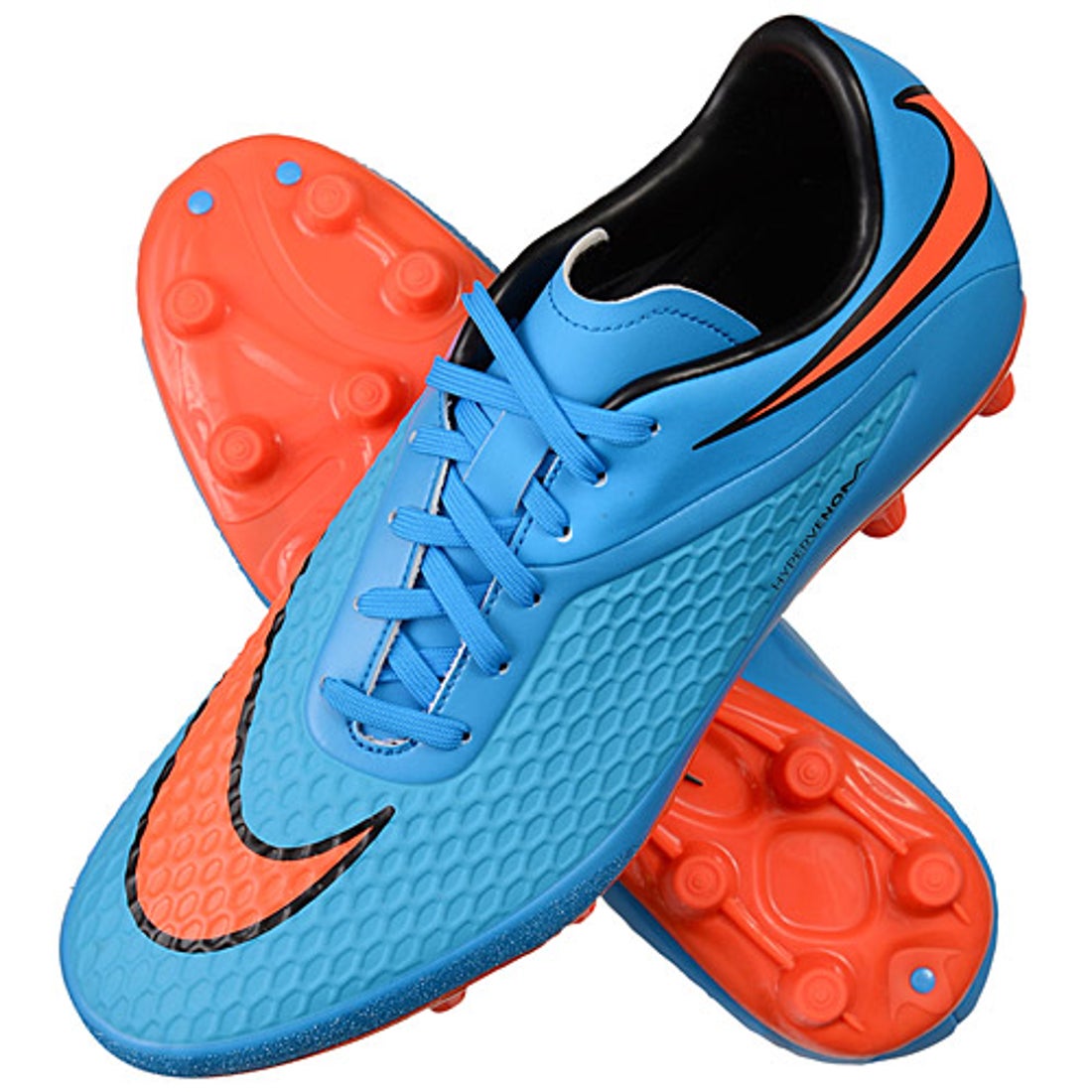 NIKE ナイキ ハイパーヴェノム フェロン HG-E(ブルー×オレンジ) 599731
