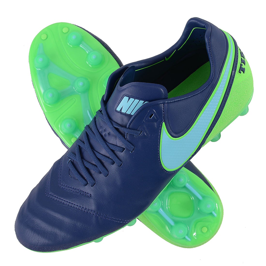 NIKE ナイキ ティエンポ レジェンド VI HG-E(ネイビー×グリーン