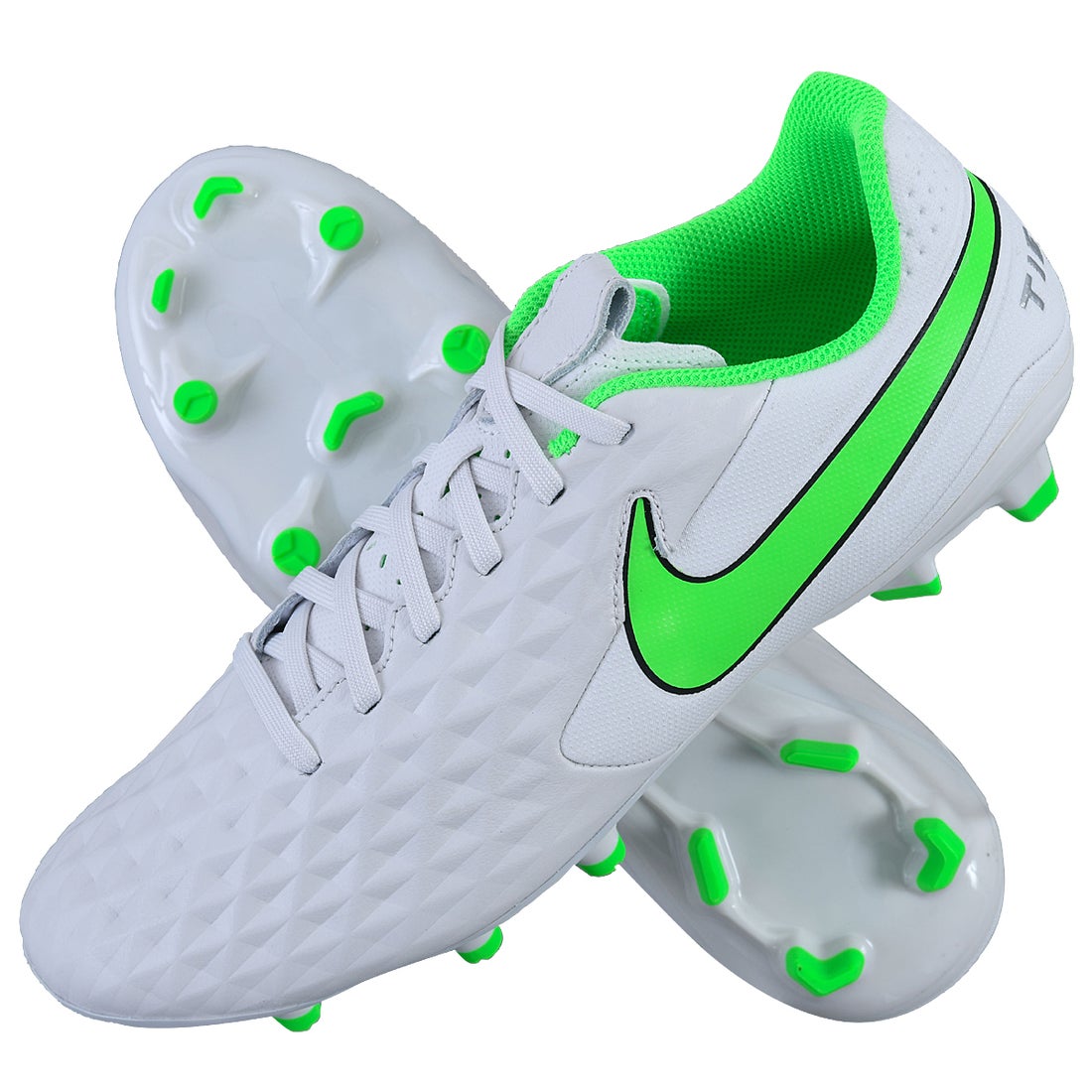 NIKE ナイキ レジェンド 8 アカデミー FG/MG(ホワイト×グリーン