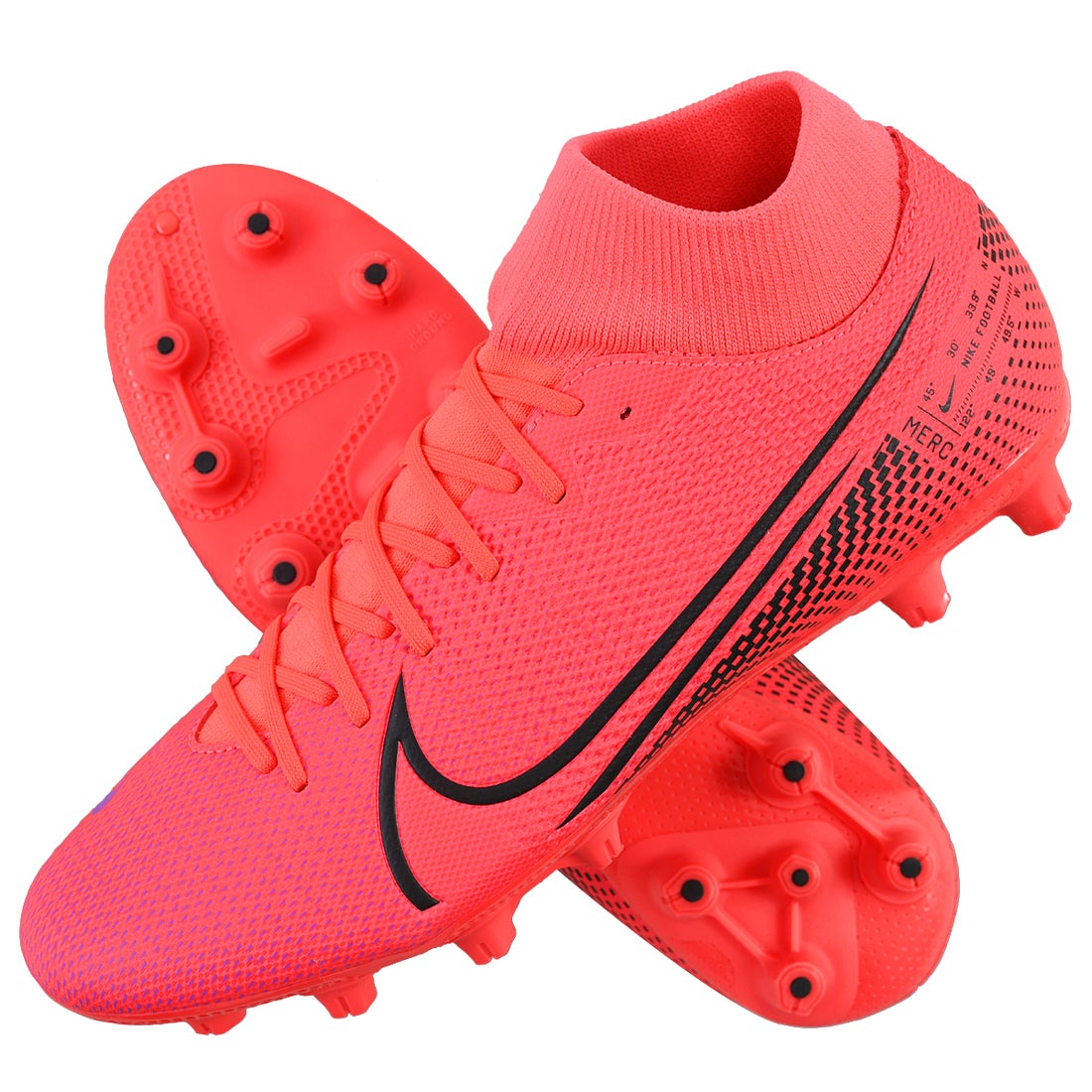 NIKE ナイキ スーパーフライ 7 アカデミー HG(レッド×ブラック) AT7945