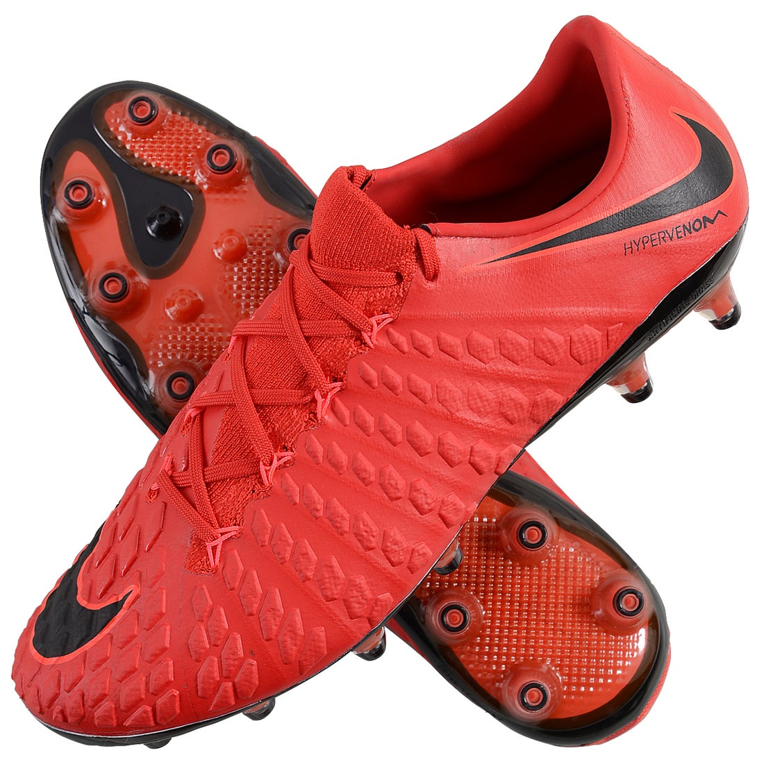 NIKE ナイキ ハイパーヴェノム ファントム Ⅲ AG-PRO（レッド×ブラック