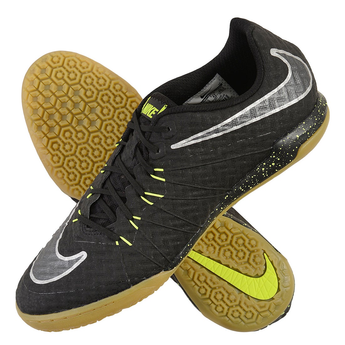 NIKE ナイキ ハイパーヴェノム X フィナーレ IC(ブラック×蛍光イエロー