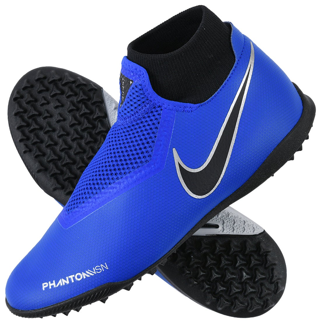 NIKE ナイキ ファントム ビジョン アカデミー DF TF(ブルー×シルバー