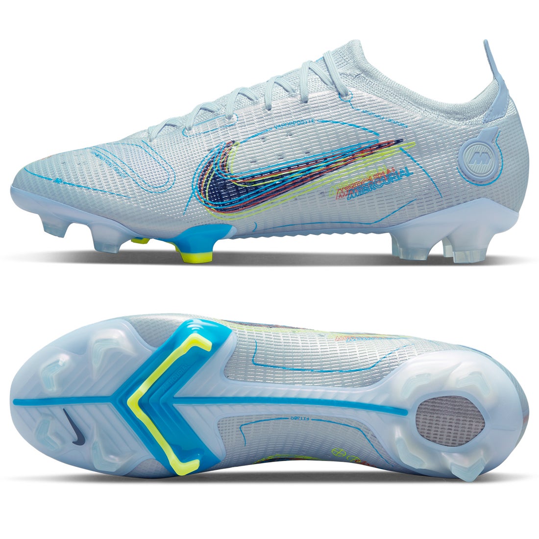 NIKE ナイキ ヴェイパー 14 エリート FG(グレー×ブルー) DJ2837 054