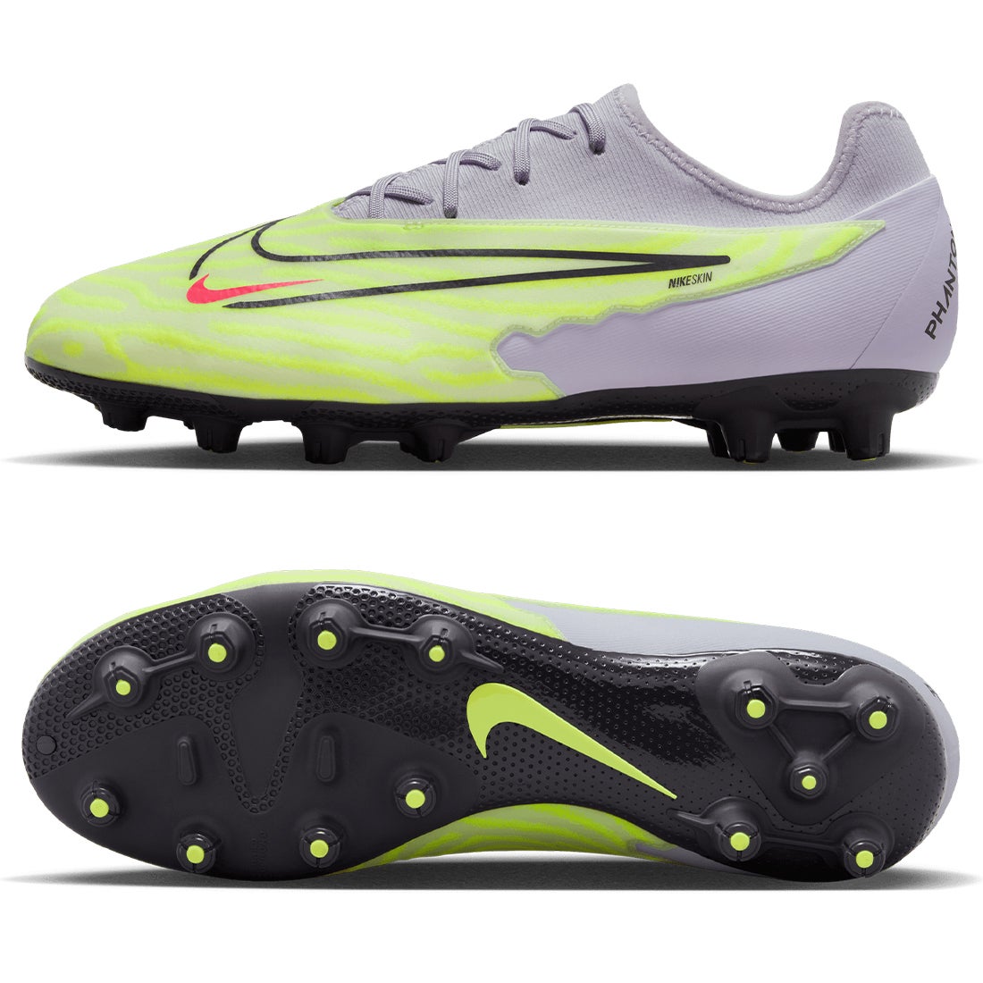 NIKE ナイキ ファントム GX プロ HG(イエロー×グレー) DD9464 705