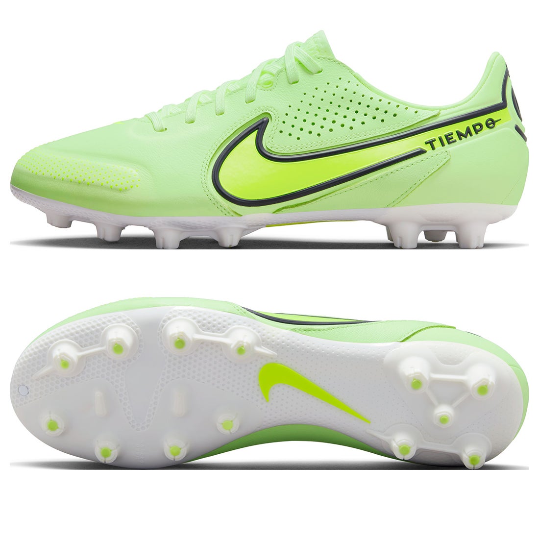 NIKE ナイキ ティエンポ レジェンド 9 プロ HG(イエロー×ホワイト