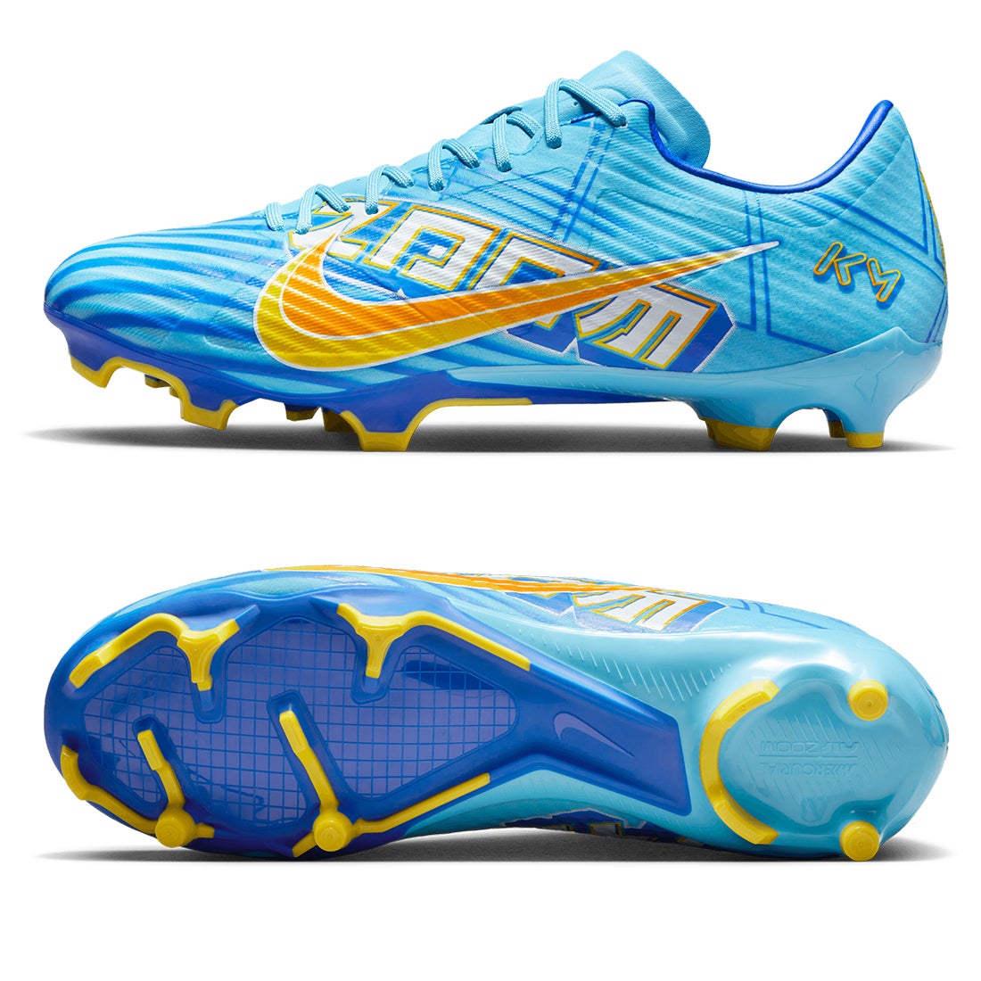 NIKE ナイキ ズーム ヴェイパー 15 アカデミー KM FG/MG(ブルー