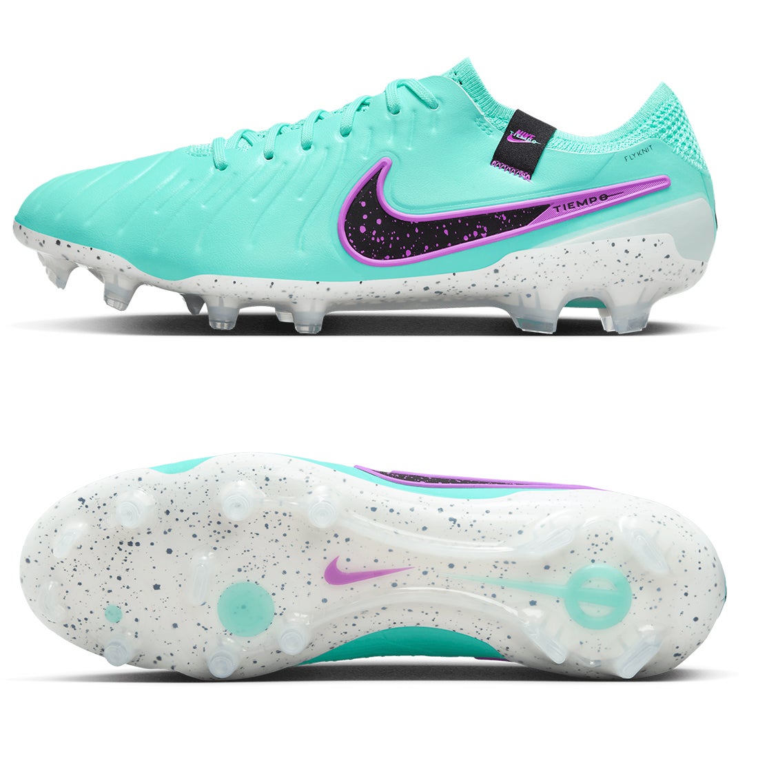 NIKE ナイキ ティエンポ レジェンド 10 エリート FG(グリーン×パープル