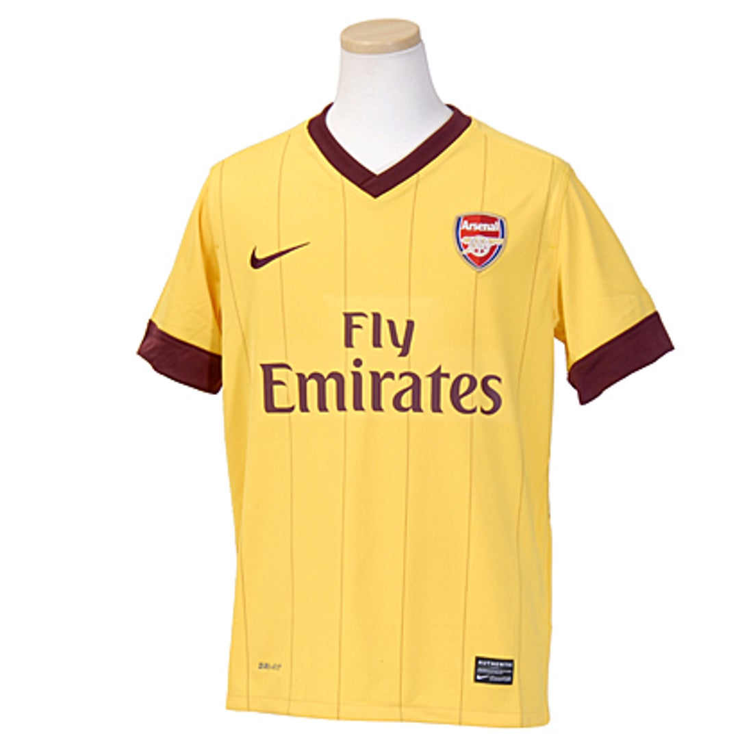 NIKE アーセナル 10/11 ユニフォーム アウェイ 半袖 ジュニア 386810