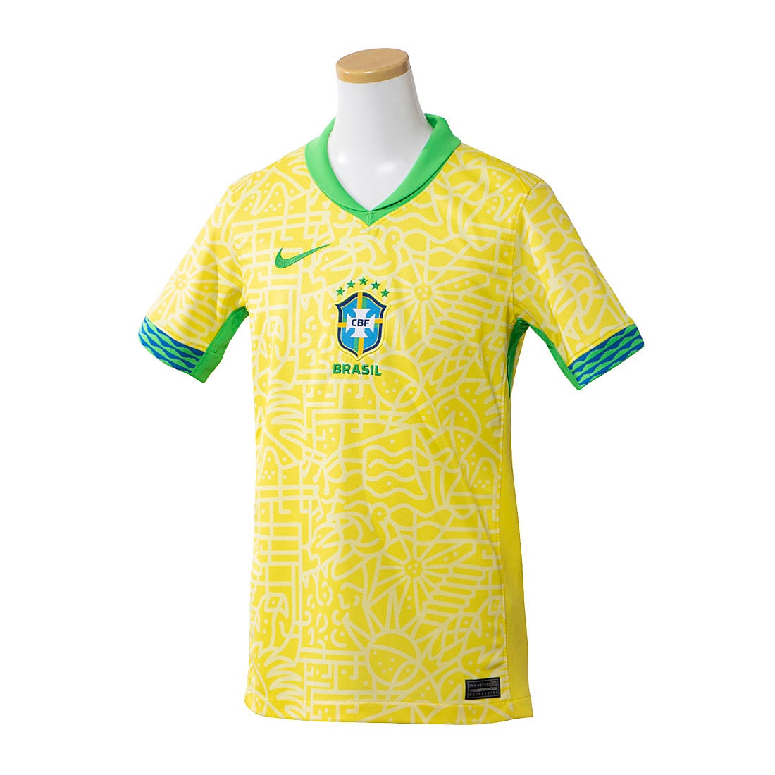 NIKE ブラジル代表 2024 ユニフォーム ホーム 半袖 ジュニア FJ4409