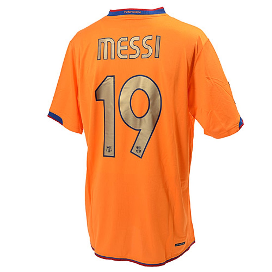 NIKE FCバルセロナ 06/07 ユニフォーム アウェイ 半袖 ▽#19.メッシ