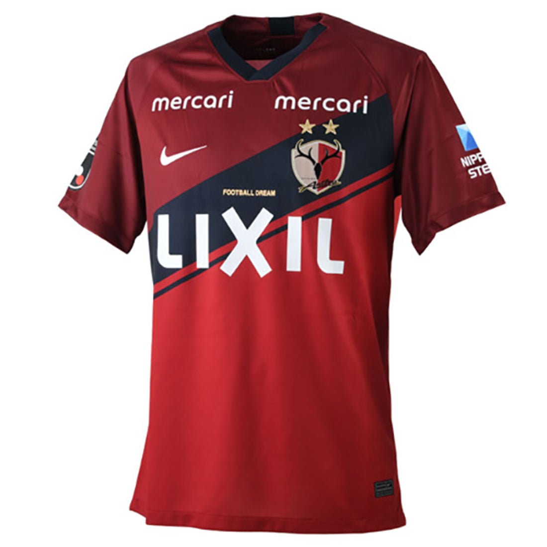 NIKE 鹿島アントラーズ 2020 ユニフォーム ホーム 半袖 レプリカ #12