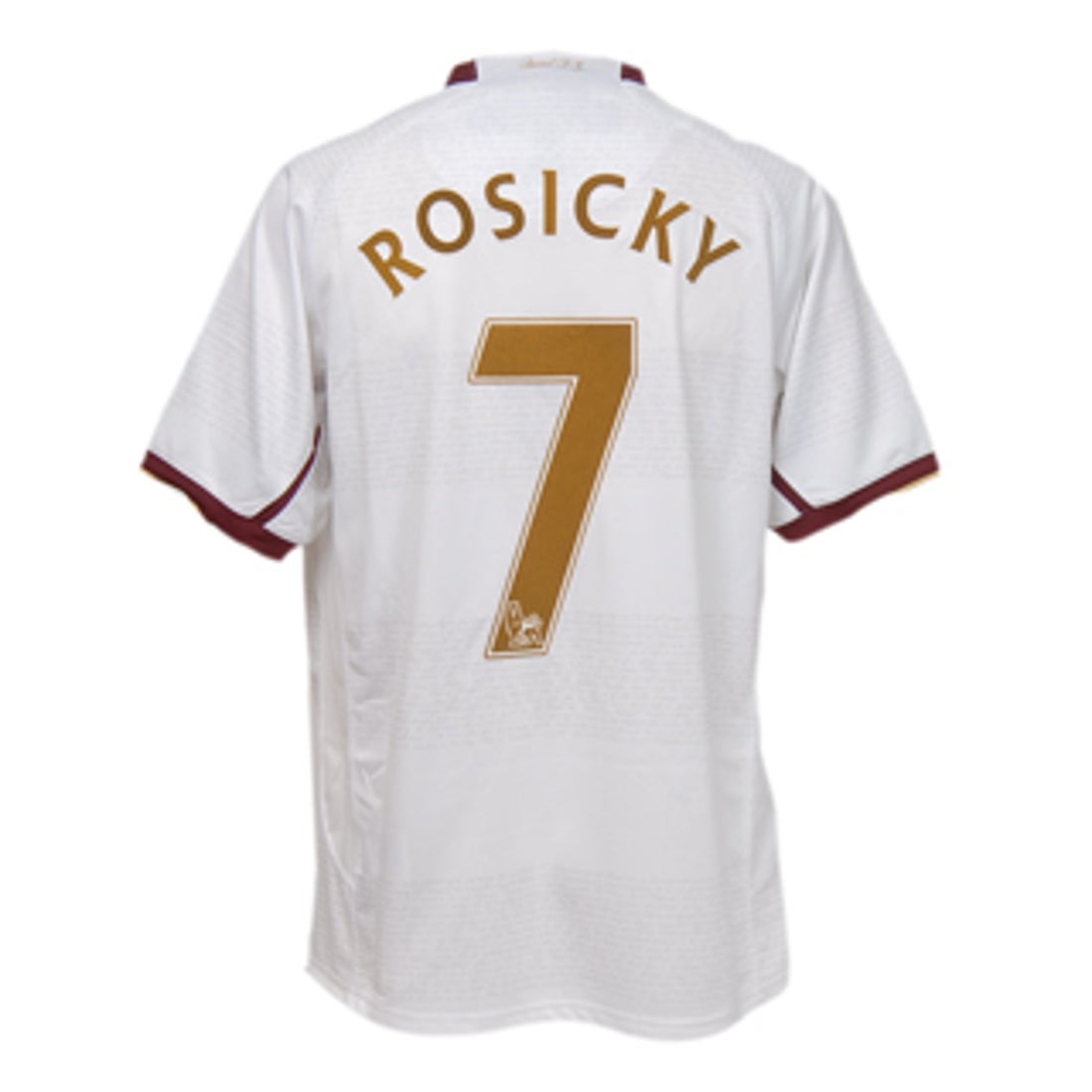 NIKE アーセナル 07/08 ユニフォーム アウェイ半袖 #7.ロシツキー