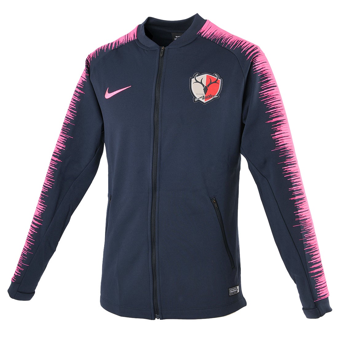 NIKE 鹿島アントラーズ 2019 アンセム FB ジャケット(ネイビー×ピンク