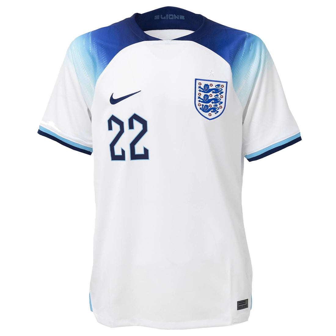 NIKE イングランド代表 2022 ユニフォーム ホーム 半袖 レプリカ #22