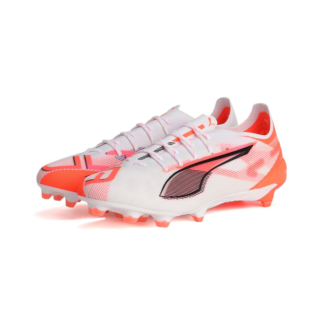 PUMA プーマ ウルトラ 5 アルティメット FG(ホワイト×オレンジ) 108159