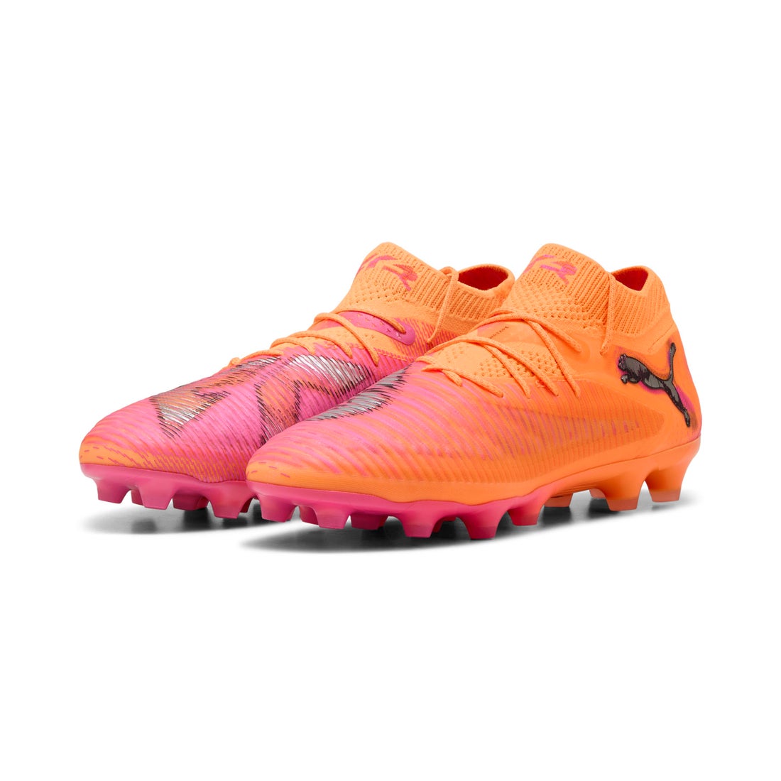 PUMA プーマ フューチャー 8 アルティメット HG/AG(オレンジ×パープル